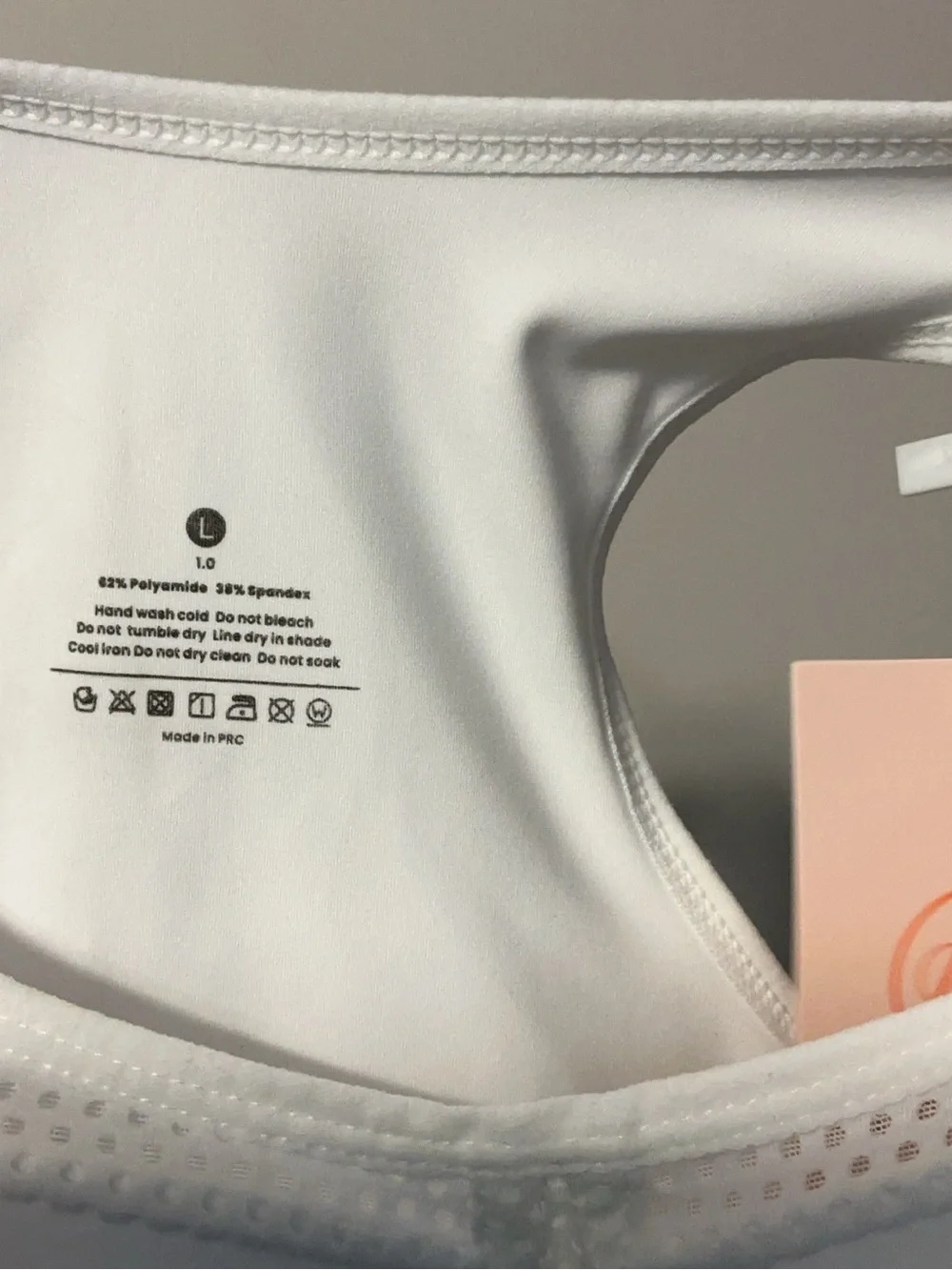 Activebra white breathable